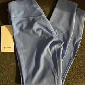 Lululemon Wunder Under SmoothCover High-Rise Crop 25” POOL party blue size 6
